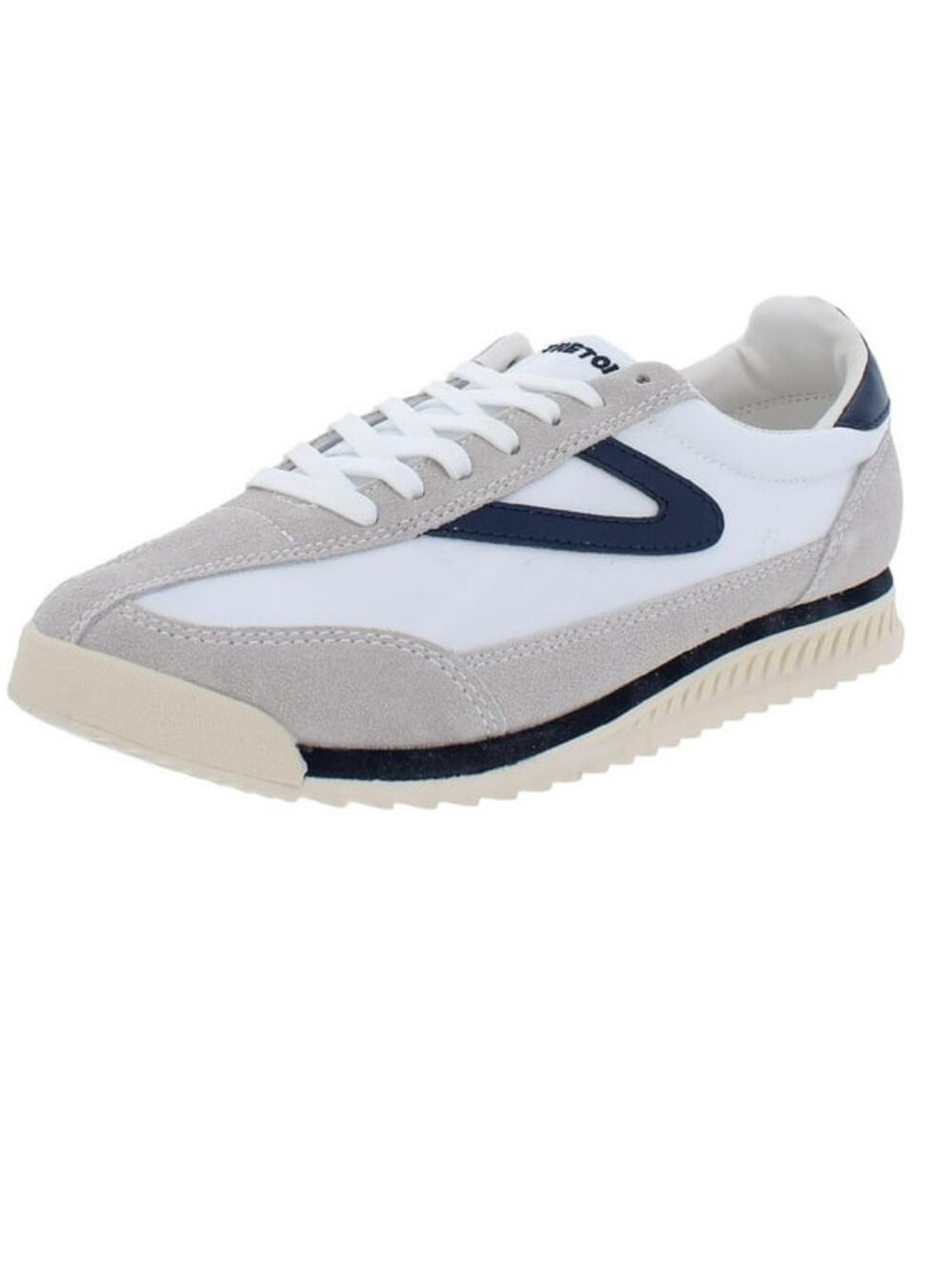 Tretorn Womens Rawlins Leather Lifestyle Casual and Fashion Sneakers